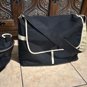 Medela breast pump messenger bag and small tote